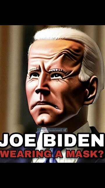 JOE BIDEN WEARING A MASK? YES AS THE ORIGINAL GOT ALREADY EXECUTED..