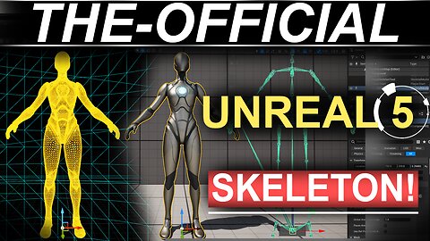 Exporting Unreal 5's OFFICIAL Skeleton (60 Seconds!!)