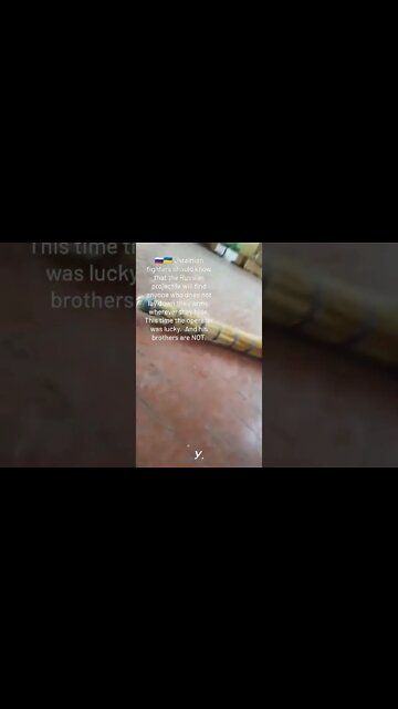 Ukrainian fighters Should Know That Russian Projectiles Will Find Anyone Who Does Not Surrender