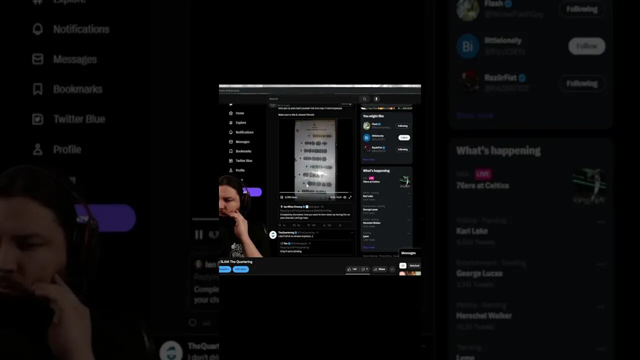 Ian Miles Cheong Admits to SWATTING Andy Warski