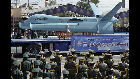 Iran shows off 'longest-range drone in the world' at major military parade