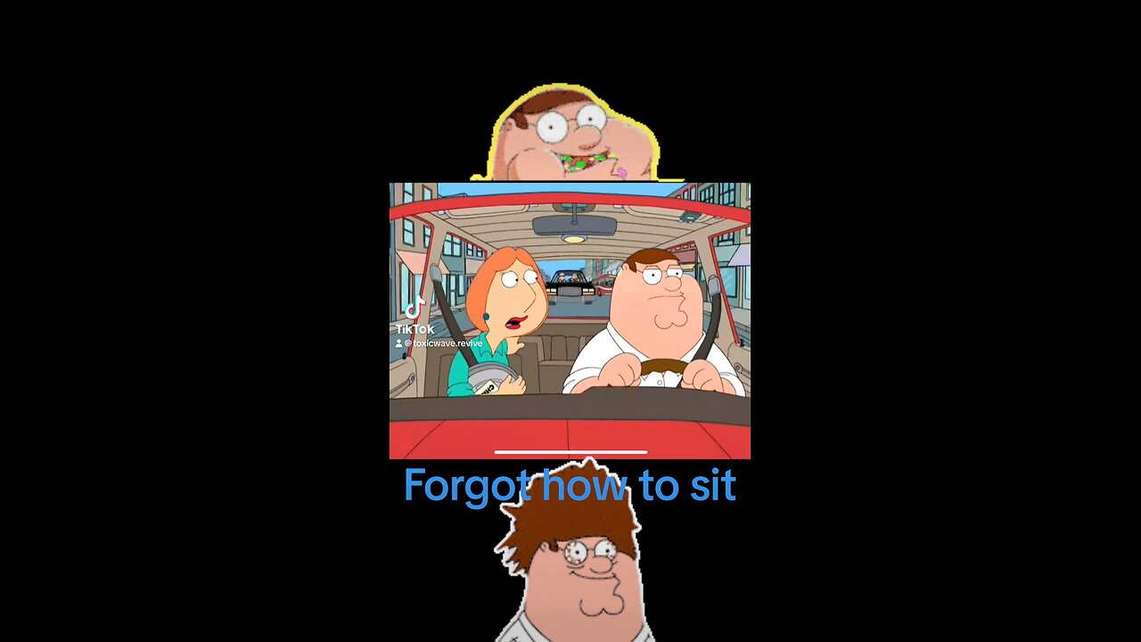 Forgot how to sit