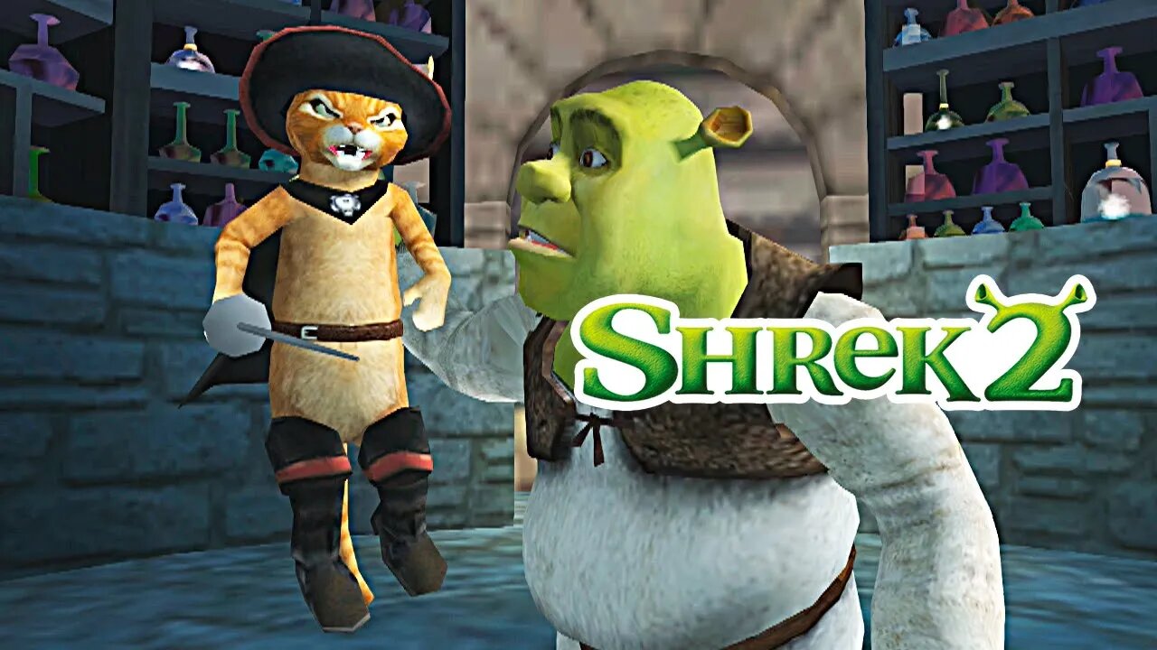 SHREK 2 (PS2) #11 - Fada Madrinha e Príncipe Encantado! (Legendado em PT-BR)