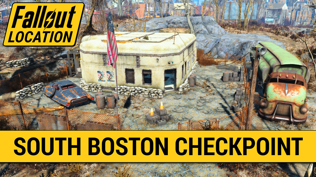 Guide To South Boston Military Checkpoint in Fallout 4
