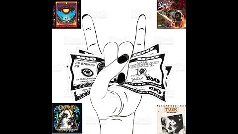 Os 10 Álbuns mais caros da História do Rock e Metal.