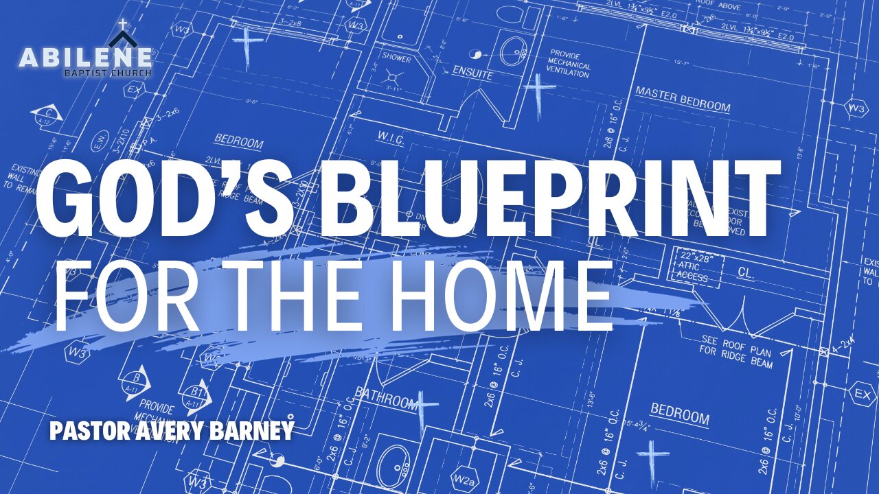 God's Blueprint for the Home (Full Service) | Pastor Avery Barney