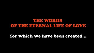 The Words of Eternal Life