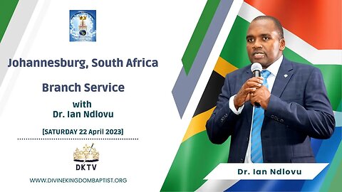 Jo'burg, South Africa 🇿🇦 - Branch service announcement