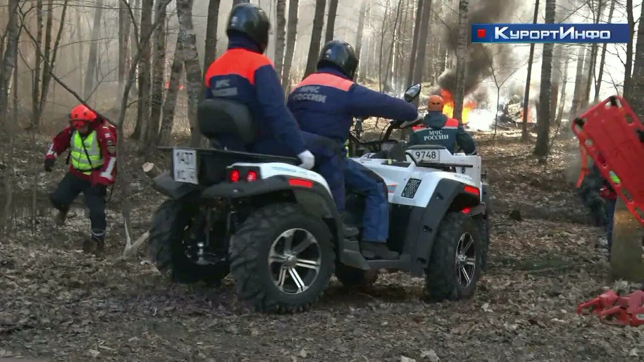 К пожароопасному сезону в Петербурге готовились на территории сестрорецкого леса