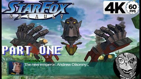 (PART 01) [Mission 1: Take Out Oikonny] Star Fox: Assault 4k60fps