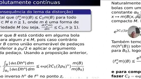 Teoria Ergódica: Distorção limitada para ramos inversos de uma transformação expansora