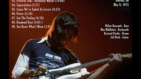 Jeff Beck - Blow by Blow Live 05/09/75