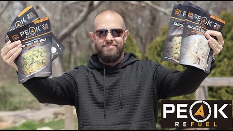 Peak Refuel Review & Taste Test / BEST tasting freeze dried food?