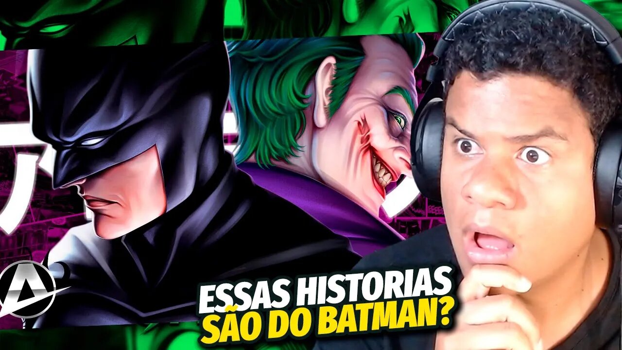 MELHORES DA DC!| ♪ Os Três Finais | Batman e Coringa | AniRap | React Anime Pro