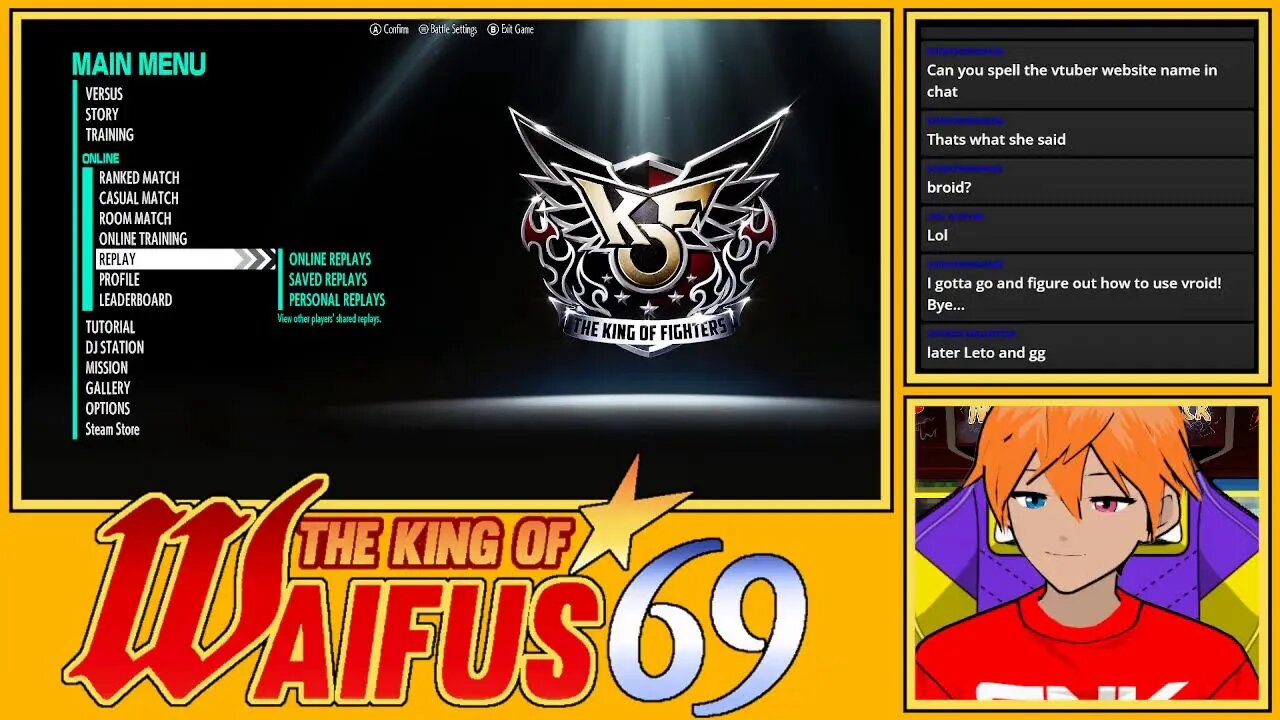 King of Fighters 15 Basic Trials Modes and discussing Anime Matsuri from Beginning to end