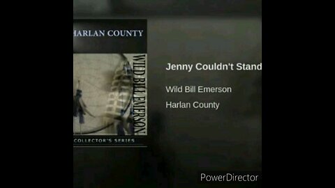 Wild Bill Emerson - Jenny Couldn't Stand To Be Alone