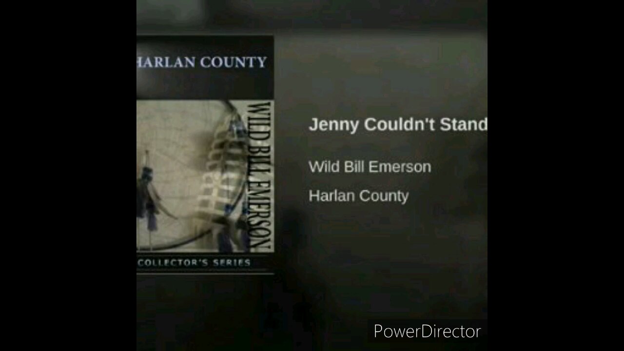 Wild Bill Emerson - Jenny Couldn't Stand To Be Alone