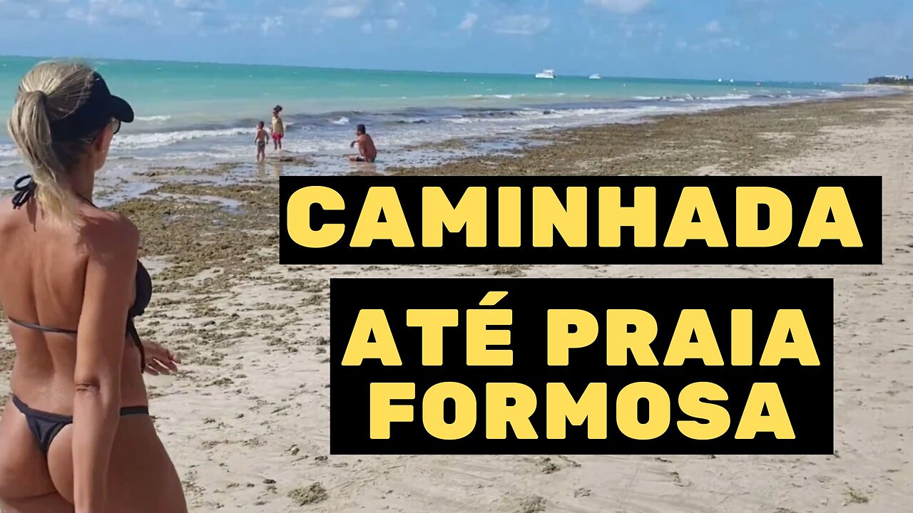 Cabedelo-PB - Caminhada no dia das mães. De camboinha até praia formosa.