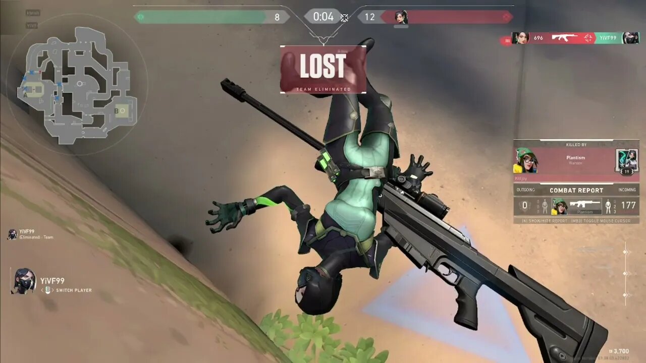 HARD carrying in valorant