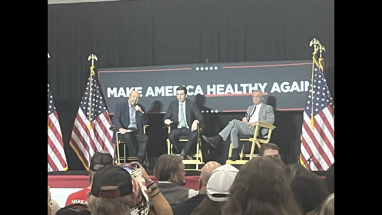 RFK Jr Enters Make America Health Again Town Hall