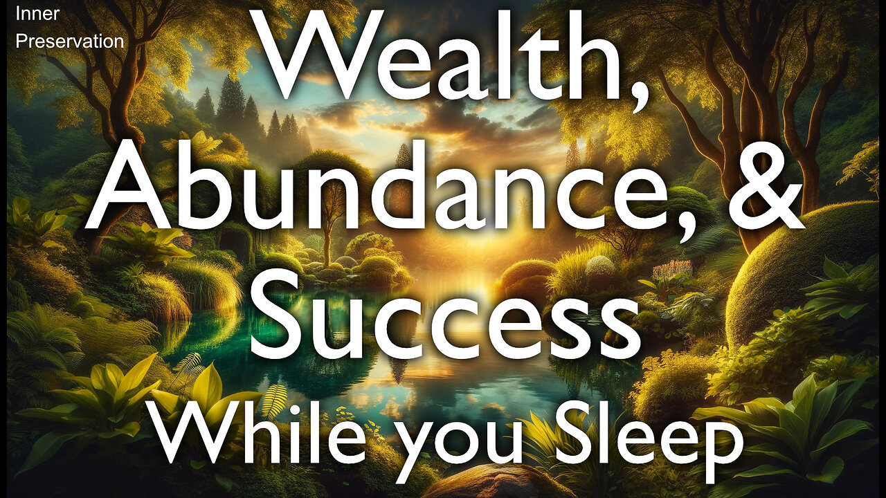 Wealth, Abundance & Success Affirmations While You Sleep – 21-Day Programme