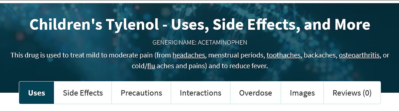 Children's Tylenol: Did They Sneak Graphene Oxide Into It?