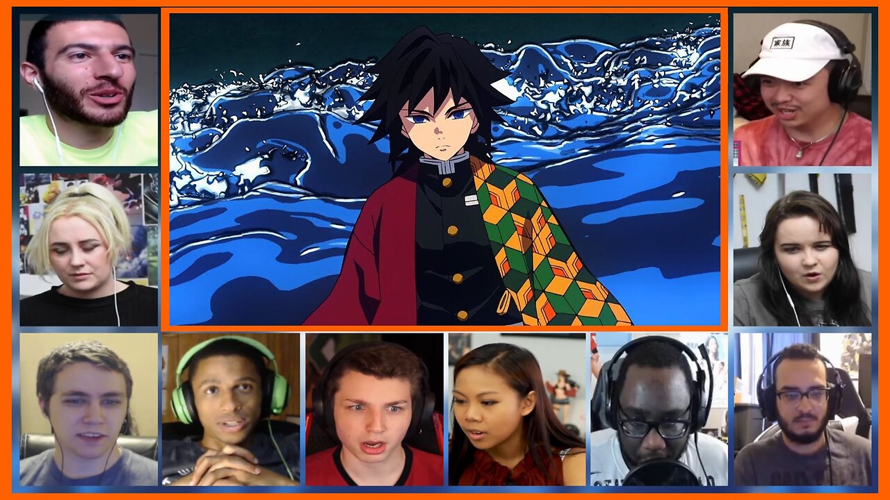 Giyu Tomioka Vs Rui Reaction Mashup _ Demon Slayer Ep 20