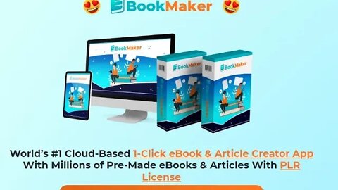 Need to Create an eBook? Look No Further. Get the eBookMaker NOW!