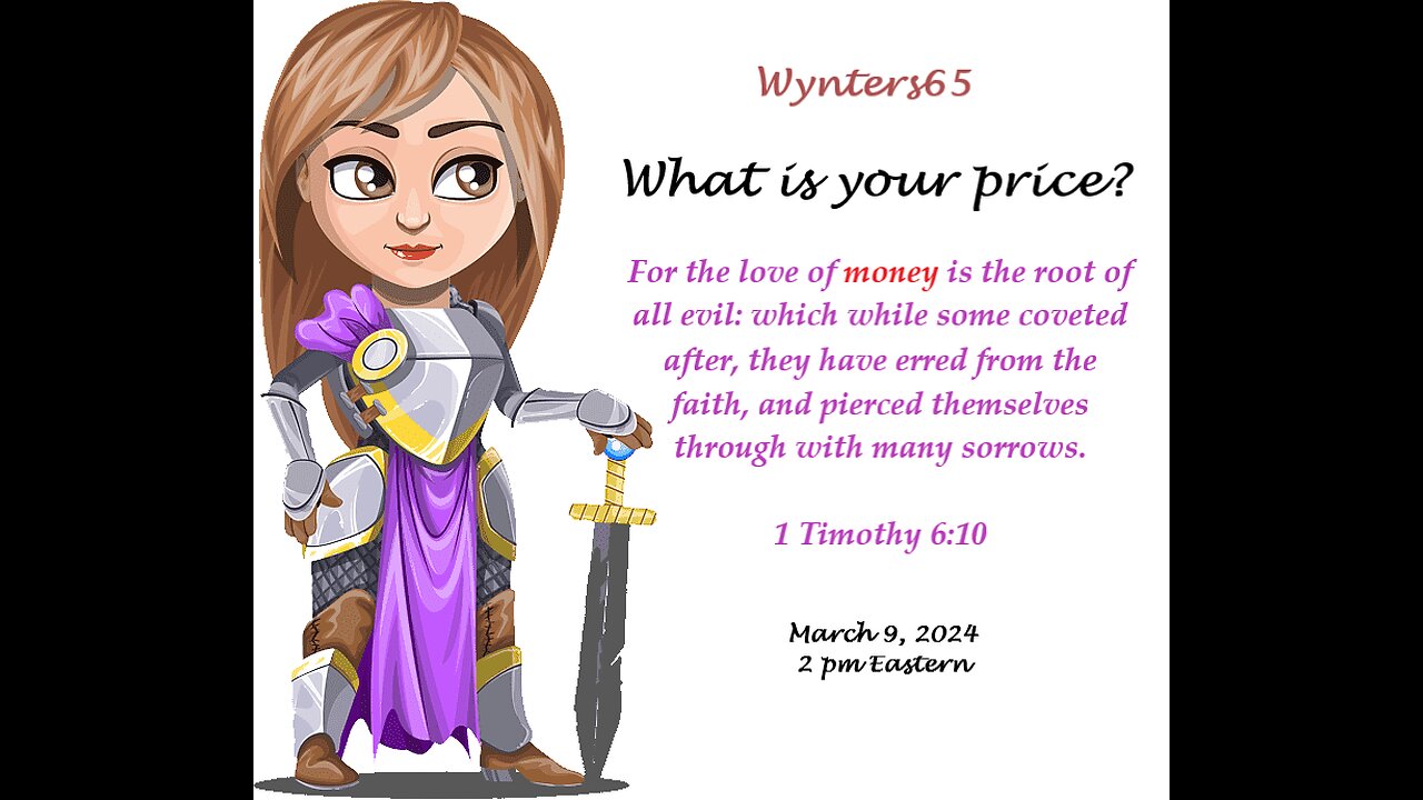 What Is Your Price?