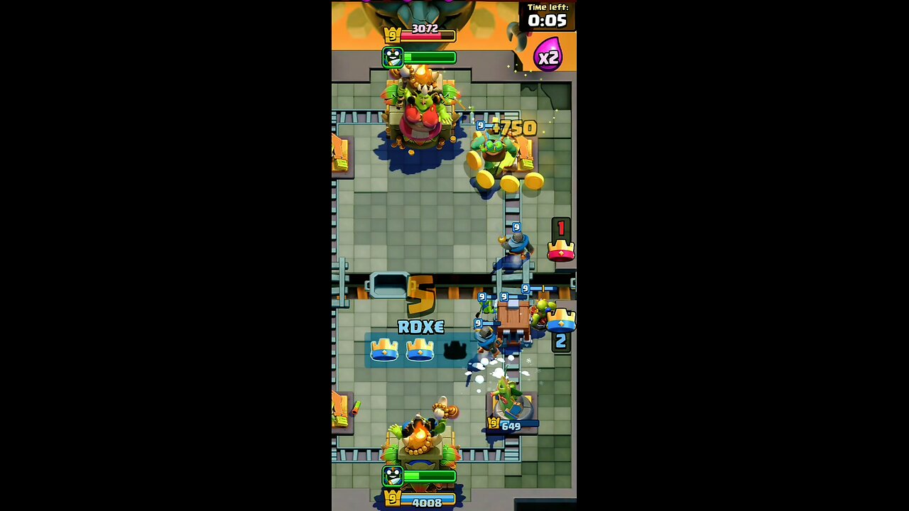 GOBLIN GIANT DECK IS CRAZY #controgamer #clashroyale #anmolgamex #shorts