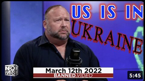 Since 2022 Alex Jones warns of US troops in Ukraine