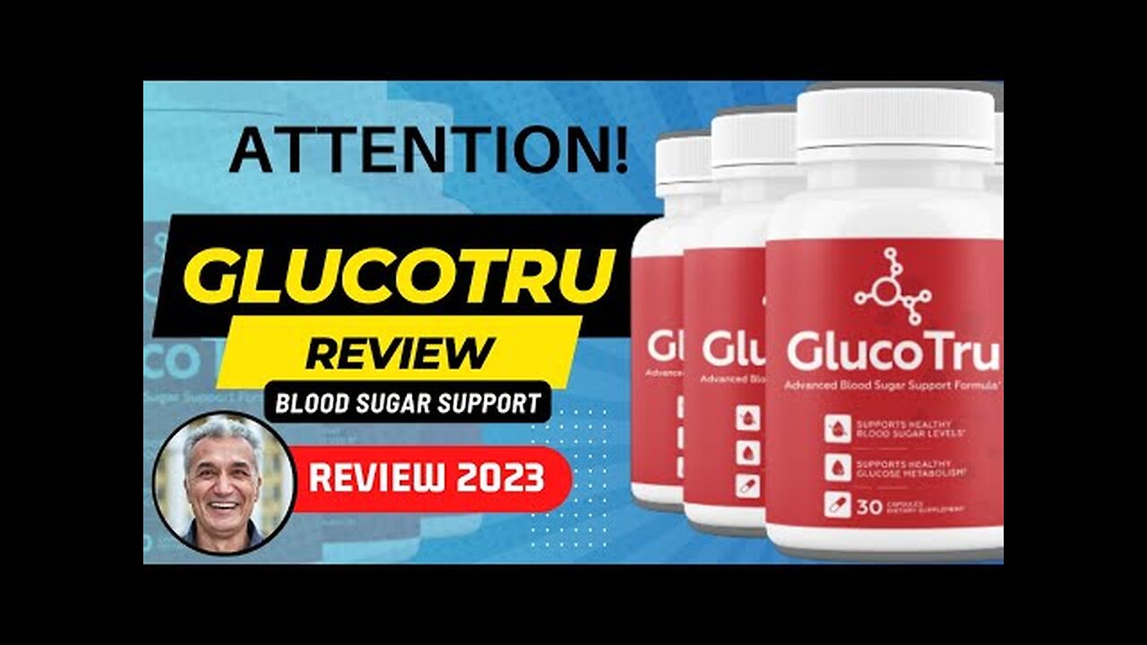 GLUCOTRU Blood Sugar - GLUCOTRU Supplement Review - GLUCOTRU Review - GLUCOTRU USA - GLUCO TRU ✅