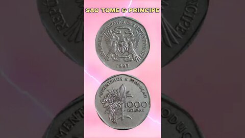 Sao Tome And Principe 1000 Dobras 1997.#shorts #education #coinnotesz