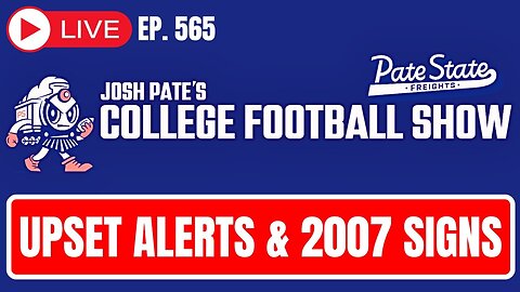 Week 7 Upset Alerts | Repeat Of 2007 Season? | Bama Culture Questioned | Cole Cubelic Joins