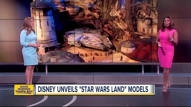 Disney unveils models of 'Star Wars Land' under construction at Disney’s Hollywood Studios