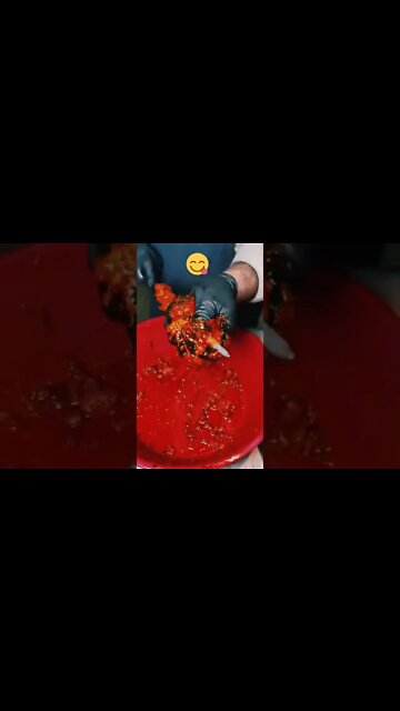 Spicy Tikka Processing #UpFoodReview #ytshorts #Streetfood #viral #viral2022 #trending #trending2022