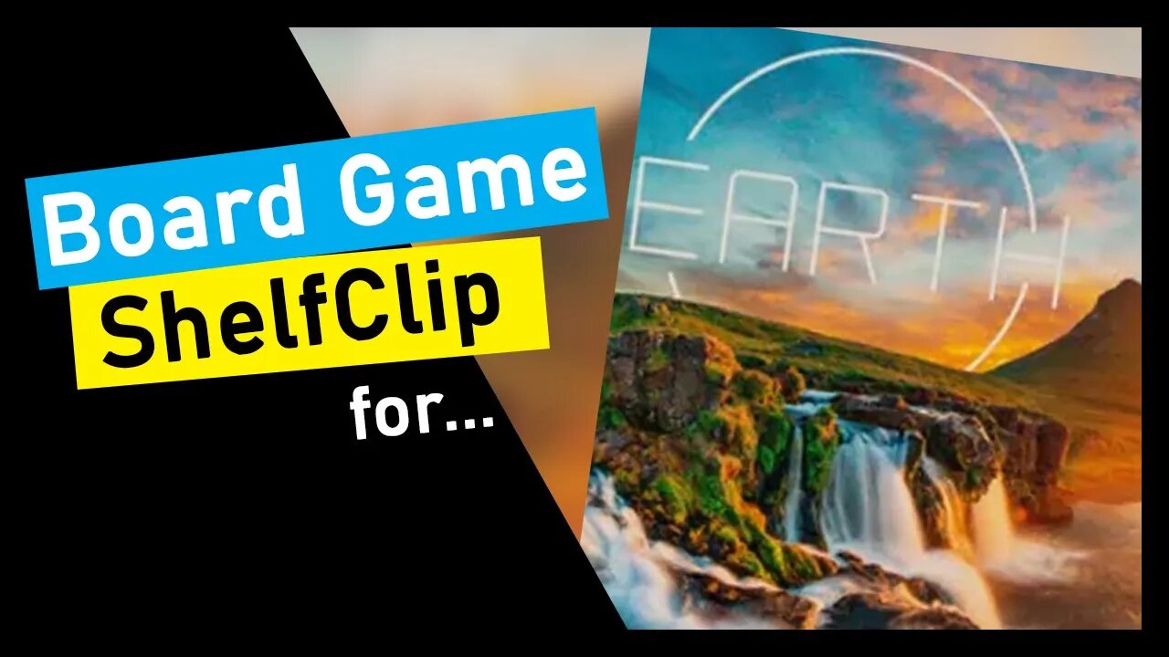 🌱ShelfClips: Earth (Short Board Game Preview)