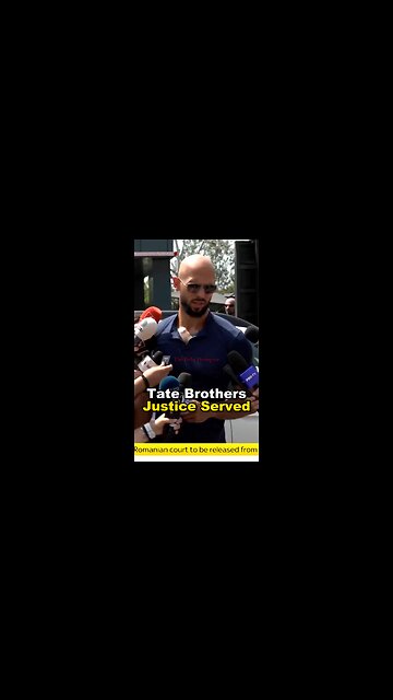 Andrew Tate Brought To Justice!