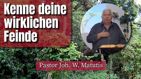Kenne deine wirklichen Feinde