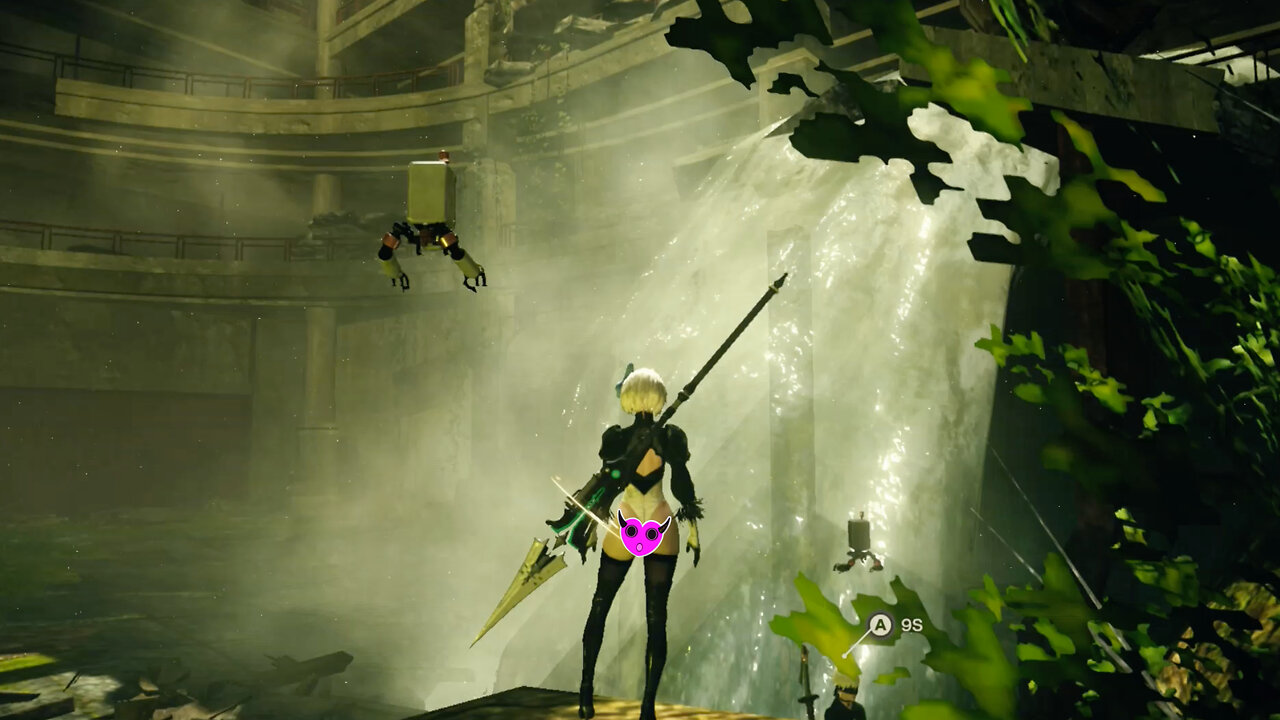 2B Relaxing At The Waterfalls