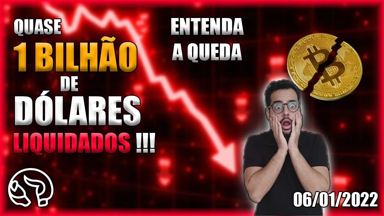 ANÁLISE DA QUEDA DO BITCOIN! ENTENDA O QUE ACONTECEU - 06/01/2021