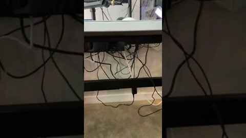 Gamer's AWFUL Cable Management #shorts