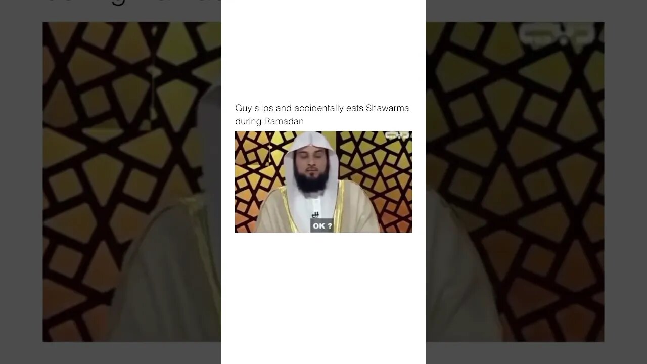 Sheikh was shook 😳😂
