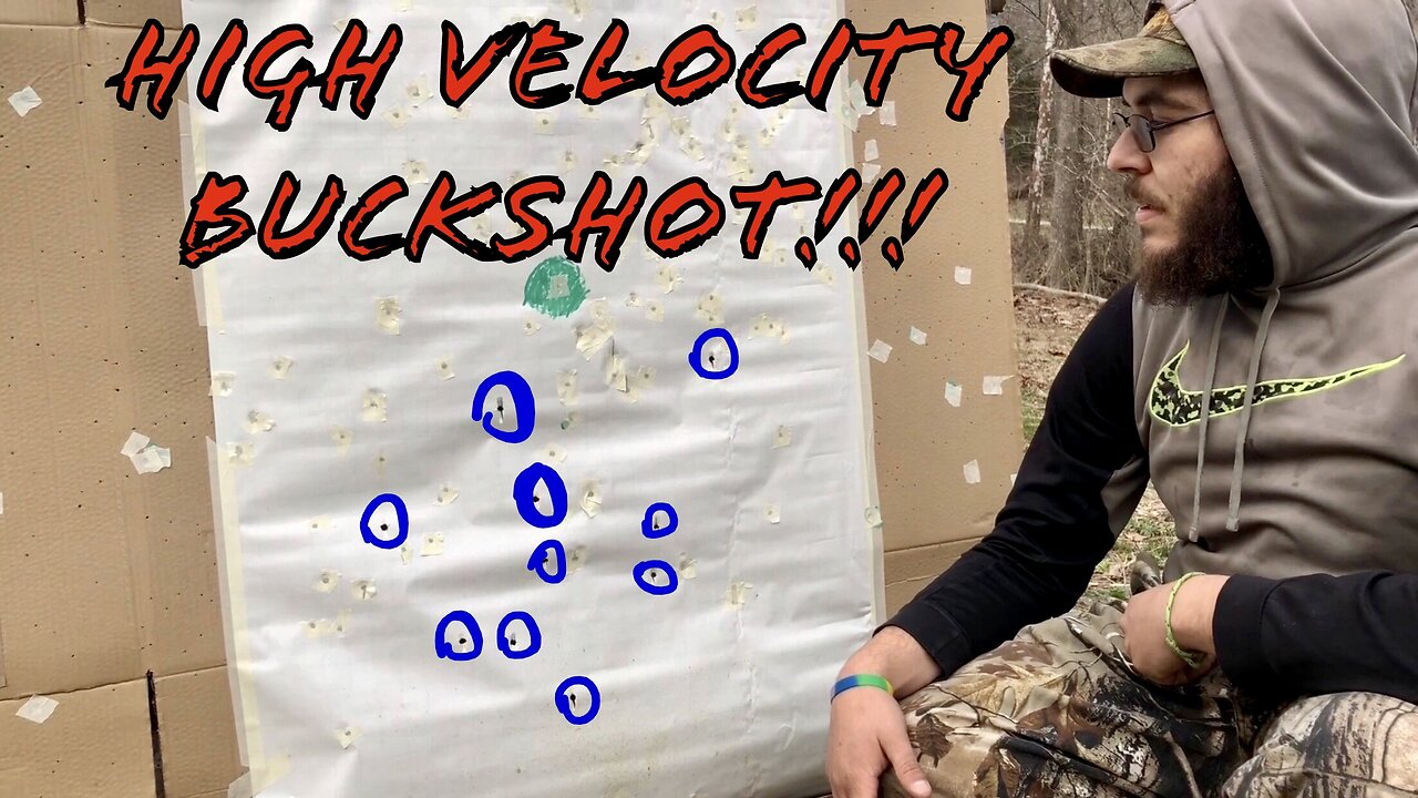 12 Gauge HIGH Velocity Buckshot Range Testing!