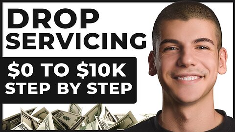 FULL Drop Servicing Tutorial For Beginners In 2022 | How To Make Money With Dropservicing