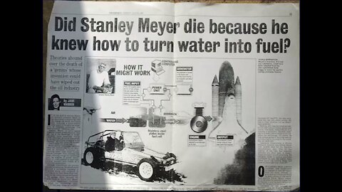 Stanley Meyers Water Powered Cars: Poisoned to Death?