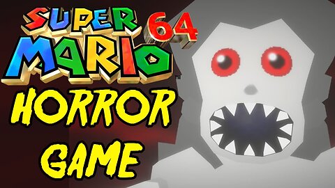 Super Mario 64 Horror Game! Scary Ghost Peach Reaction - ABrandonToThePast