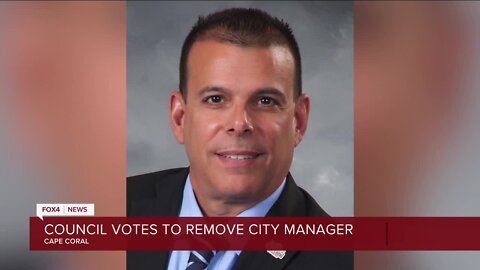 City manager voted out