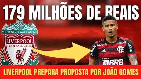 CLUBE INGLÊS PREPARA PROPOSTA POR JOÃO GOMES/179 MILHÕES DE REAIS/JOÃO GOMES SAINDO