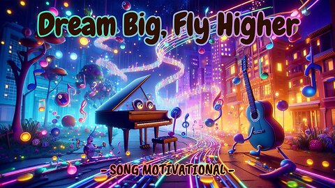 Song Motivational - Dream Big, Fly Higher